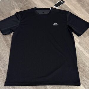 🆕 Adidas Men's Black Short Sleeve Climacool Tee, Size Small